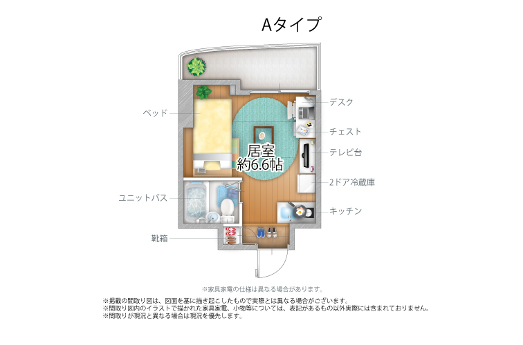 不動前学生マンション間取り図画像