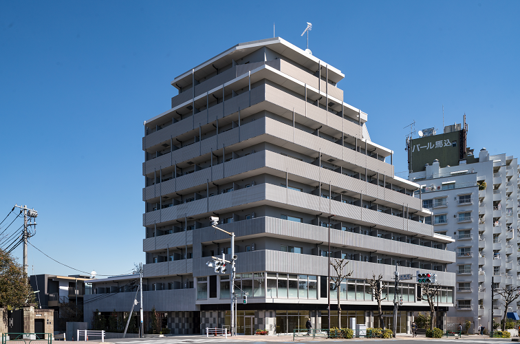 ウエリスアイビー旗の台建物外観写真
