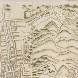 田中啓爾文庫貴重資料画像 長崎港之圖 | 立正大学図書館