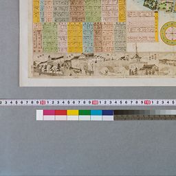 田中啓爾文庫貴重資料画像 東京方角一覧地圖 | 立正大学図書館