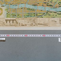 田中啓爾文庫貴重資料画像 東京方角一覧地圖 | 立正大学図書館