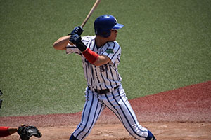 熊谷　大生 選手（データサイエンス学部・2年／三塁手）