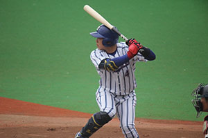 前田　聖矢 選手（法学部・4年／二塁手）